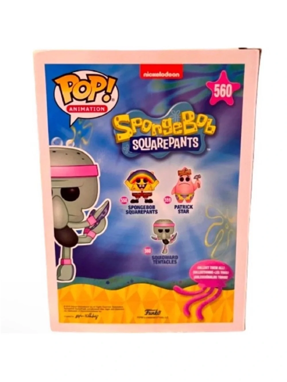 🆕- Funko Pop! Animation:Spongebob Squarepants - Squidward Ballerina, #560